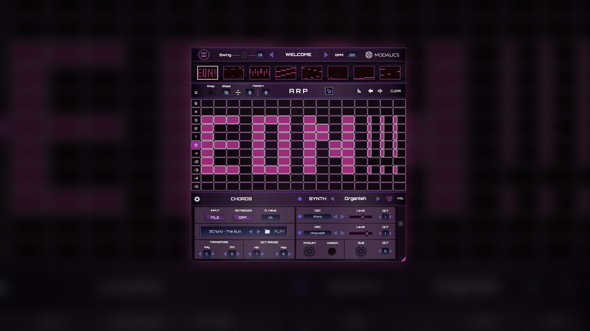 plugin gratuito Modalics EON Arp