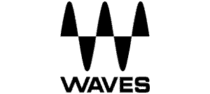 Logo di Waves Audio, software house che produce plugin come il CLA-2A e il CLA-76. È un partner di Apollo Academy