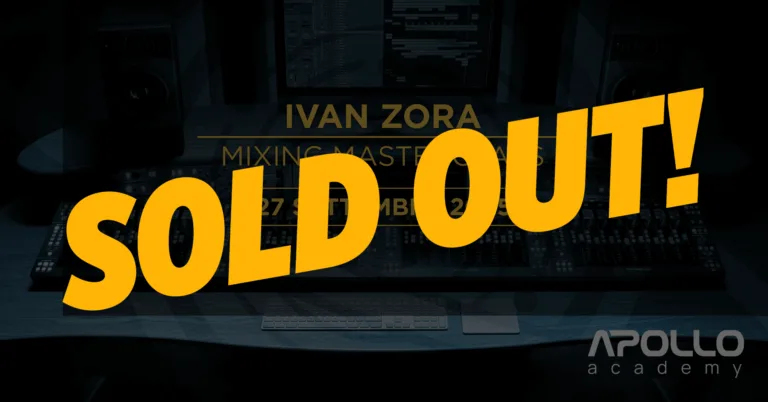 Mixing Masterclass con Ivan Zora (sold out)